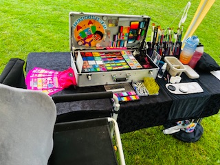 Face Painting Fun and Balloon Creativity at Arleston Community Fun Day